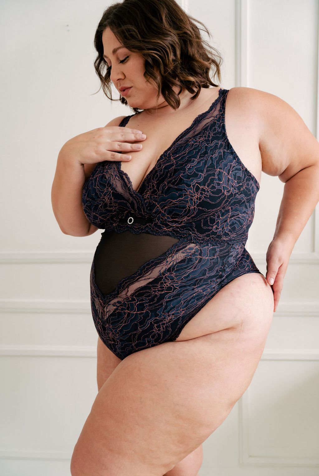 Nayana Lace Bodysuit: Luxury Lingerie for Every Occasion – Mayana Genevière