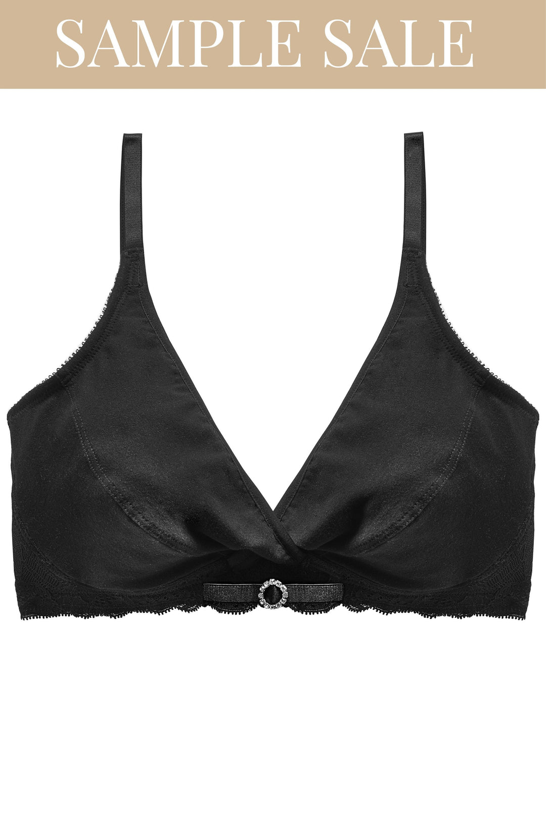 100% Cotton Wireless Bra - Sean (Sample Sale)