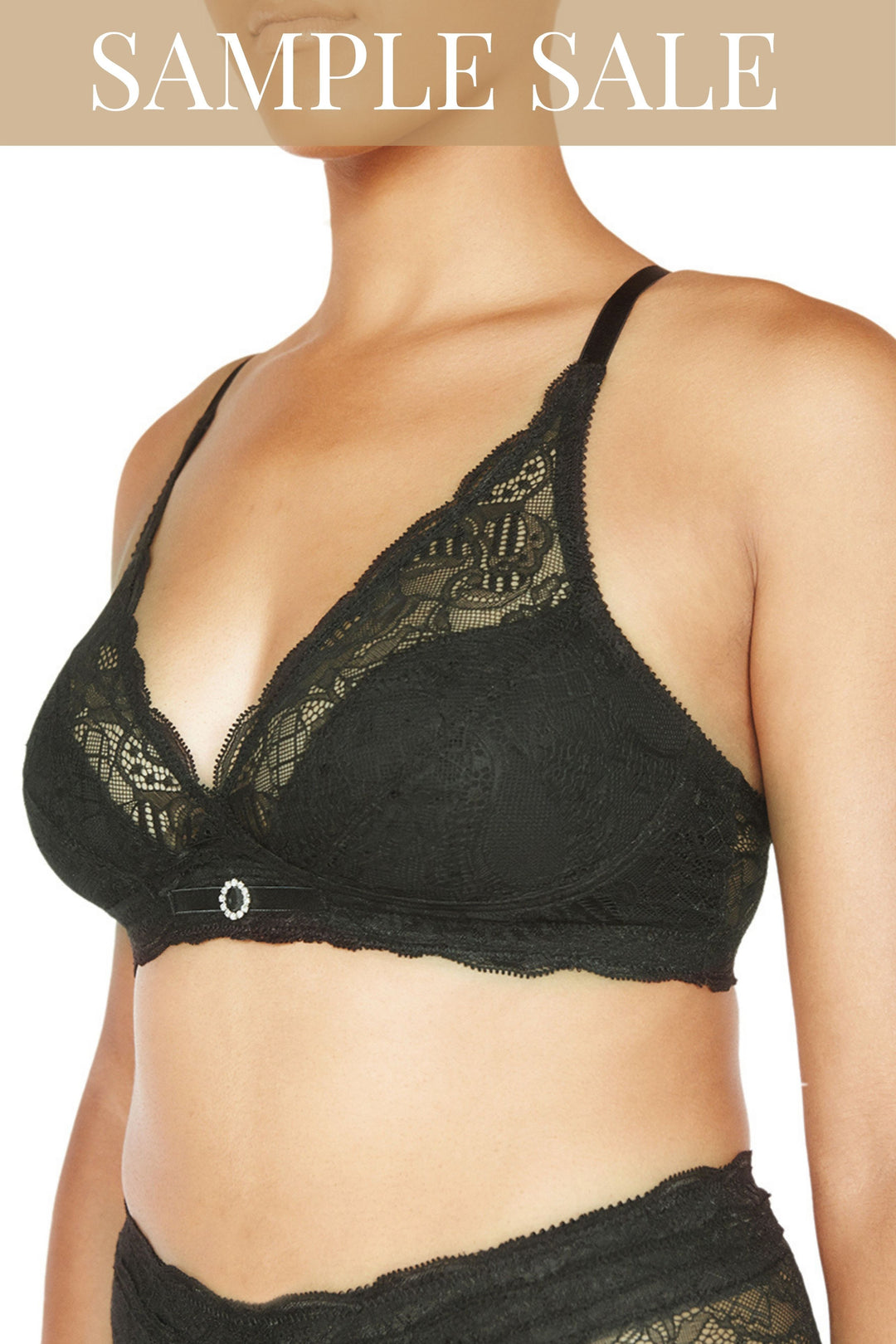 Lace Soft Cup Wire & Wireless ~ Lorenna Bra (Sample Sale)